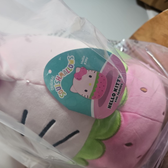 NWT Watermelon Hello Kitty Squishmallow 12 inch - Picture 7 of 8